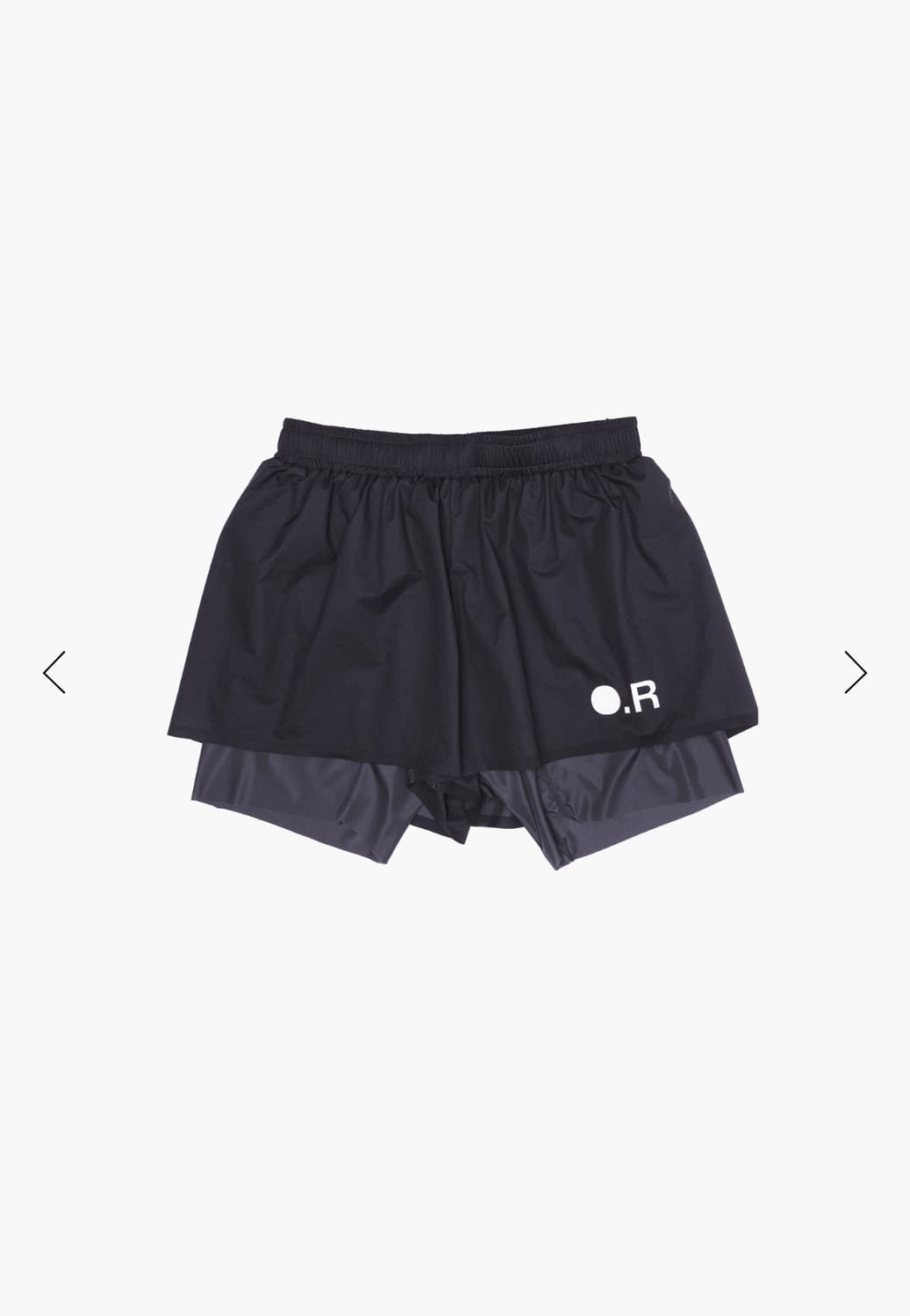 [M,L]옵티미스틱 / Layered Shorts / Blueberry 상품이미지1