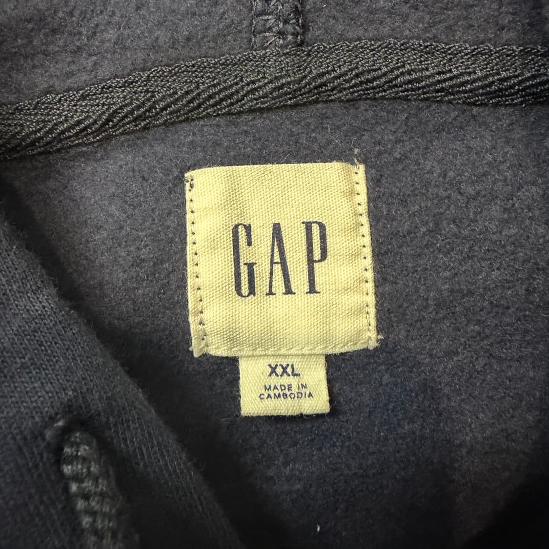 GAP 빅로고 네이비 후드티  상품이미지3