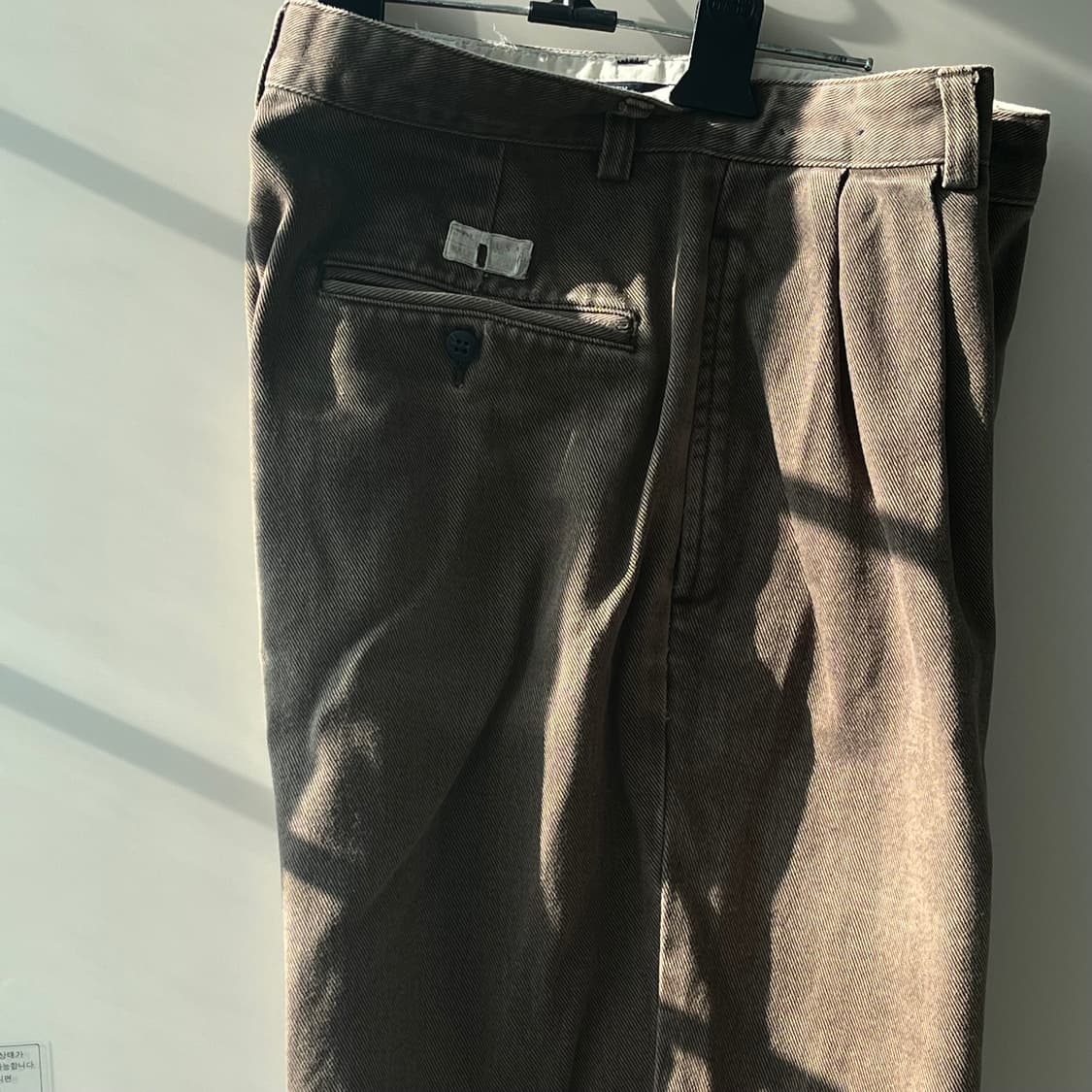 폴로 랄프로렌 테일러드 데님 투턱  andrew 팬츠 30size 상품이미지6