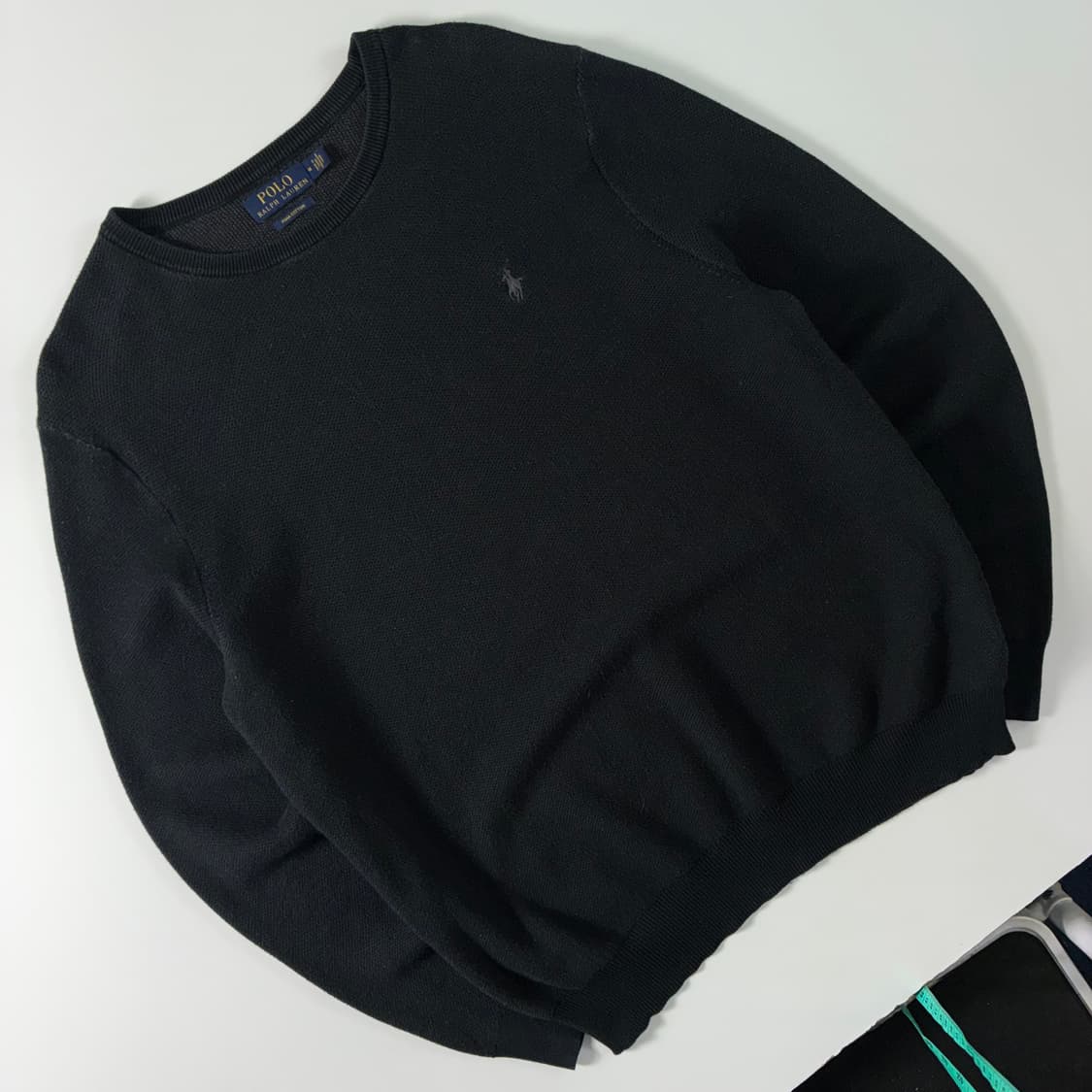 Polo 폴로 랄프로렌 신형 피그먼트 피마코튼 라운드 니트 상품이미지2
