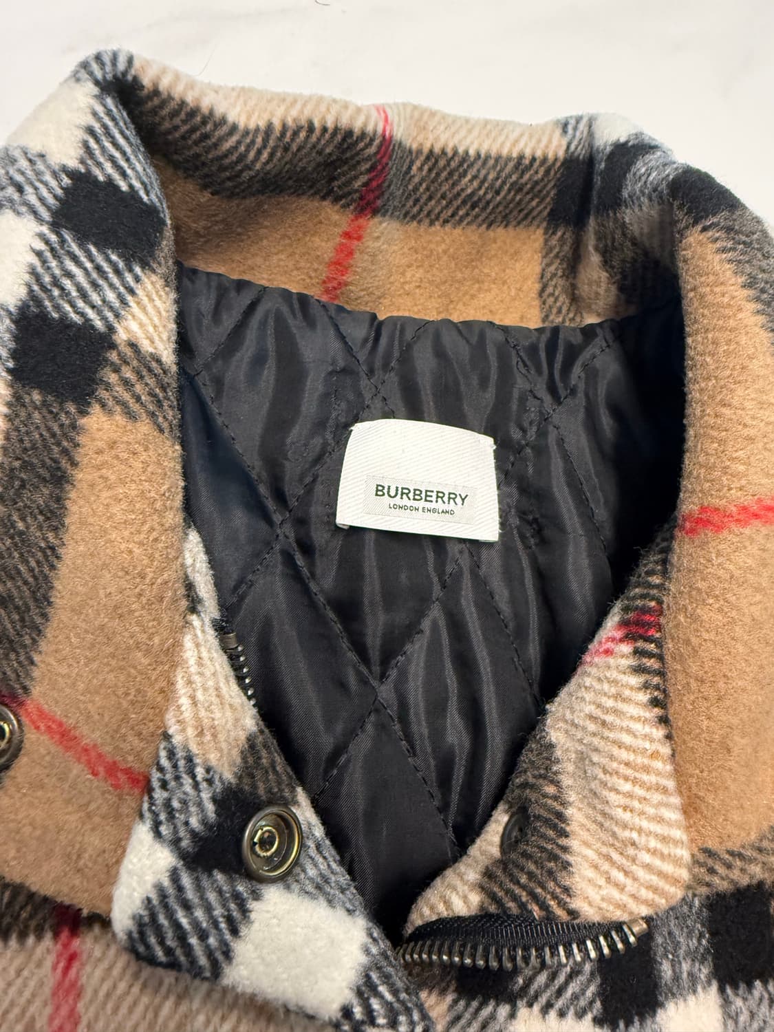 버버리스타일 자켓  상품이미지7