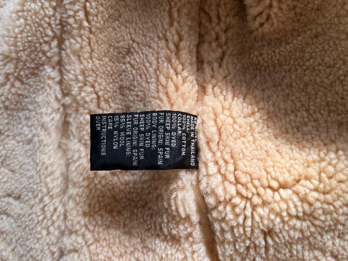 RRL 더블알엘 빈티지 밀리터리 더블 블레스티드 코트(양털) 상품이미지7