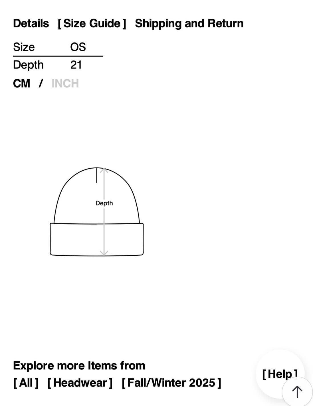디스이즈네버댓) Heart Logo No Cuff Beanie DKN F 상품이미지4