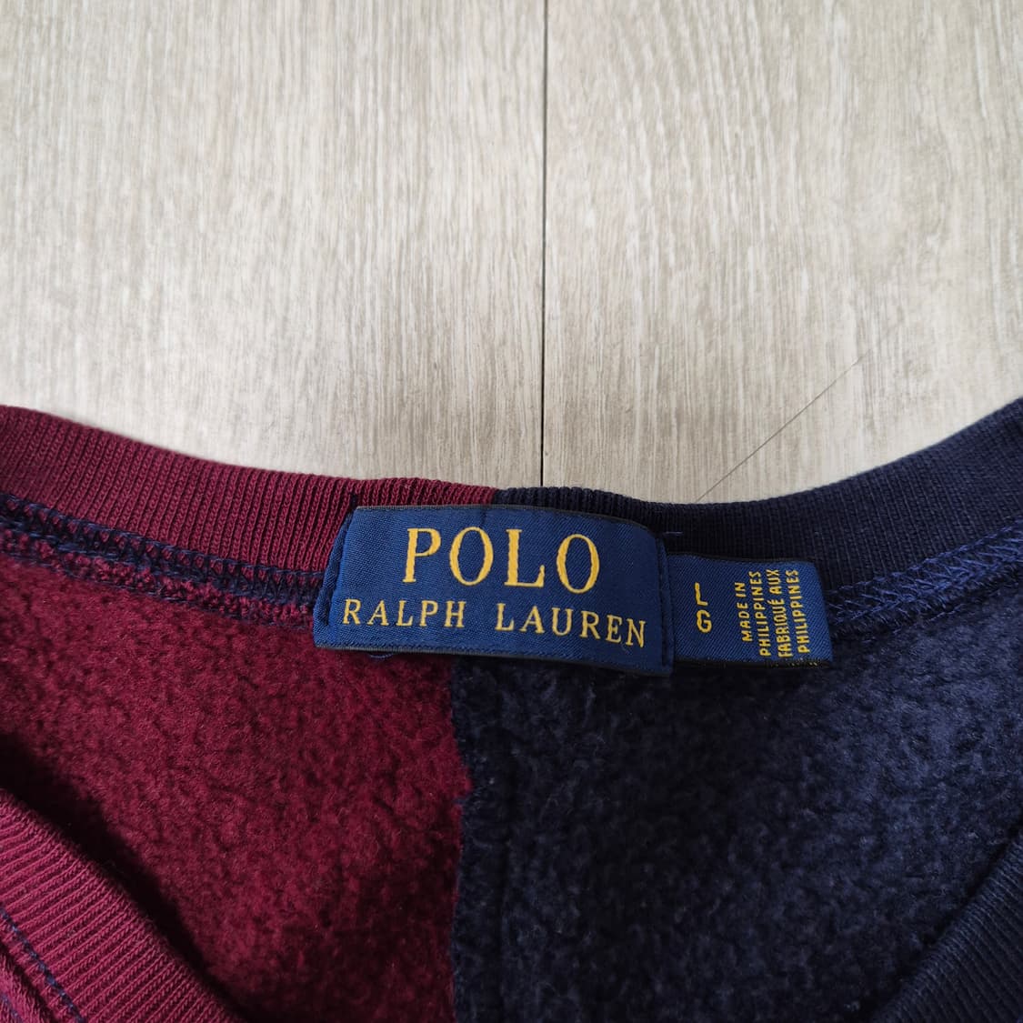 폴로 랄프로렌 바시티 레터 스웻셔츠 (L) 상품이미지5