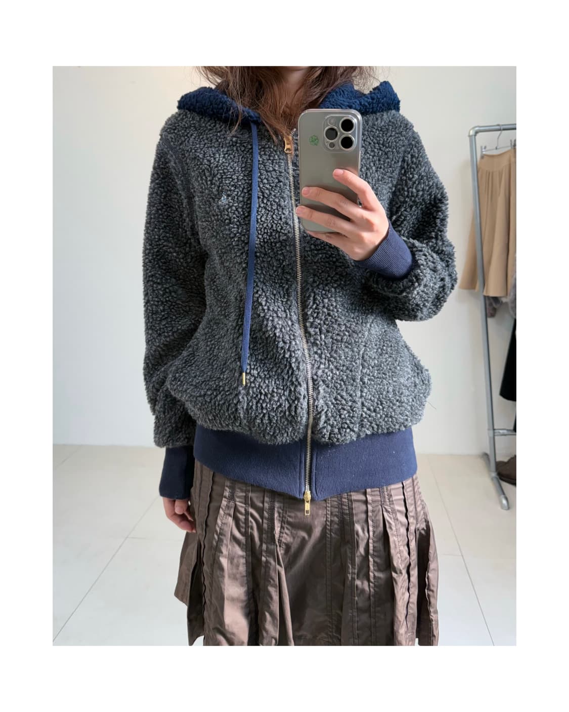 Vivienne westwood man 쉐르파 집업 상품이미지1