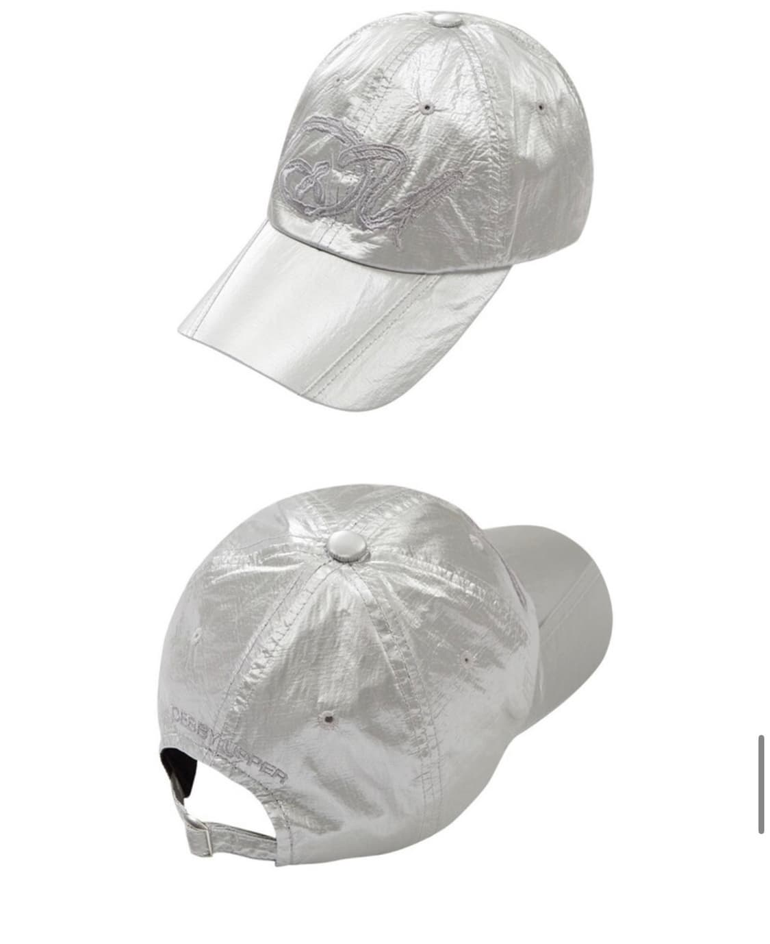 (새상품) 데비어퍼 실버 볼캡 상품이미지3