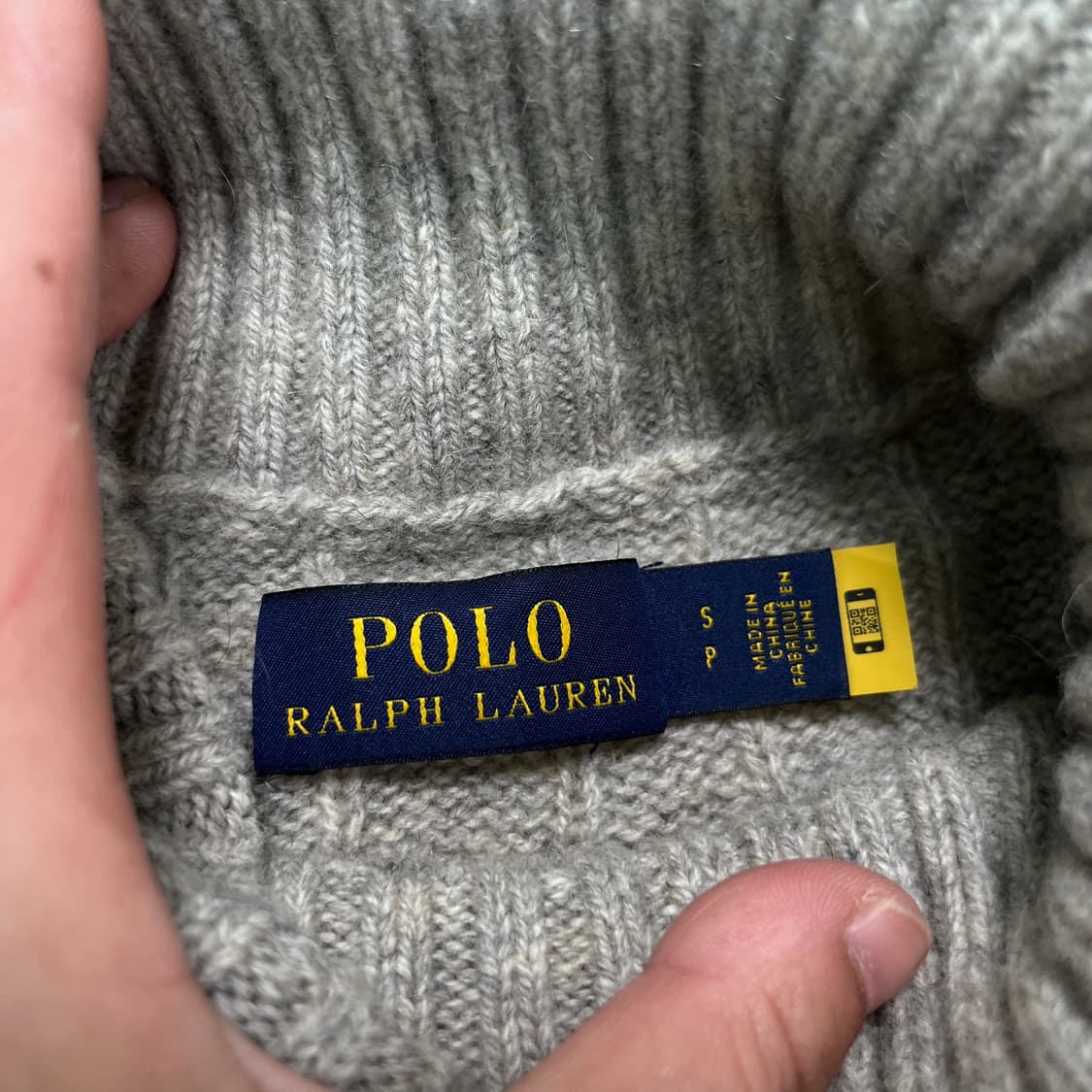 95 폴로 랄프로렌 신형라벨 램스울 터틀넥 니트 상품이미지3