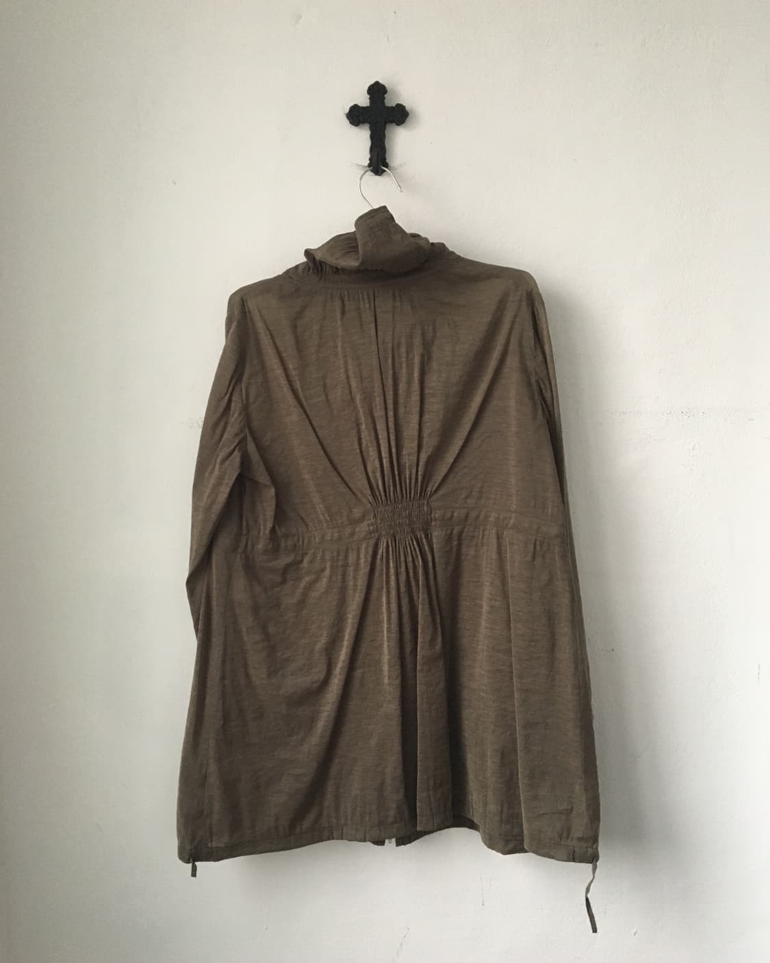 Glossy high neck jacket 상품이미지5