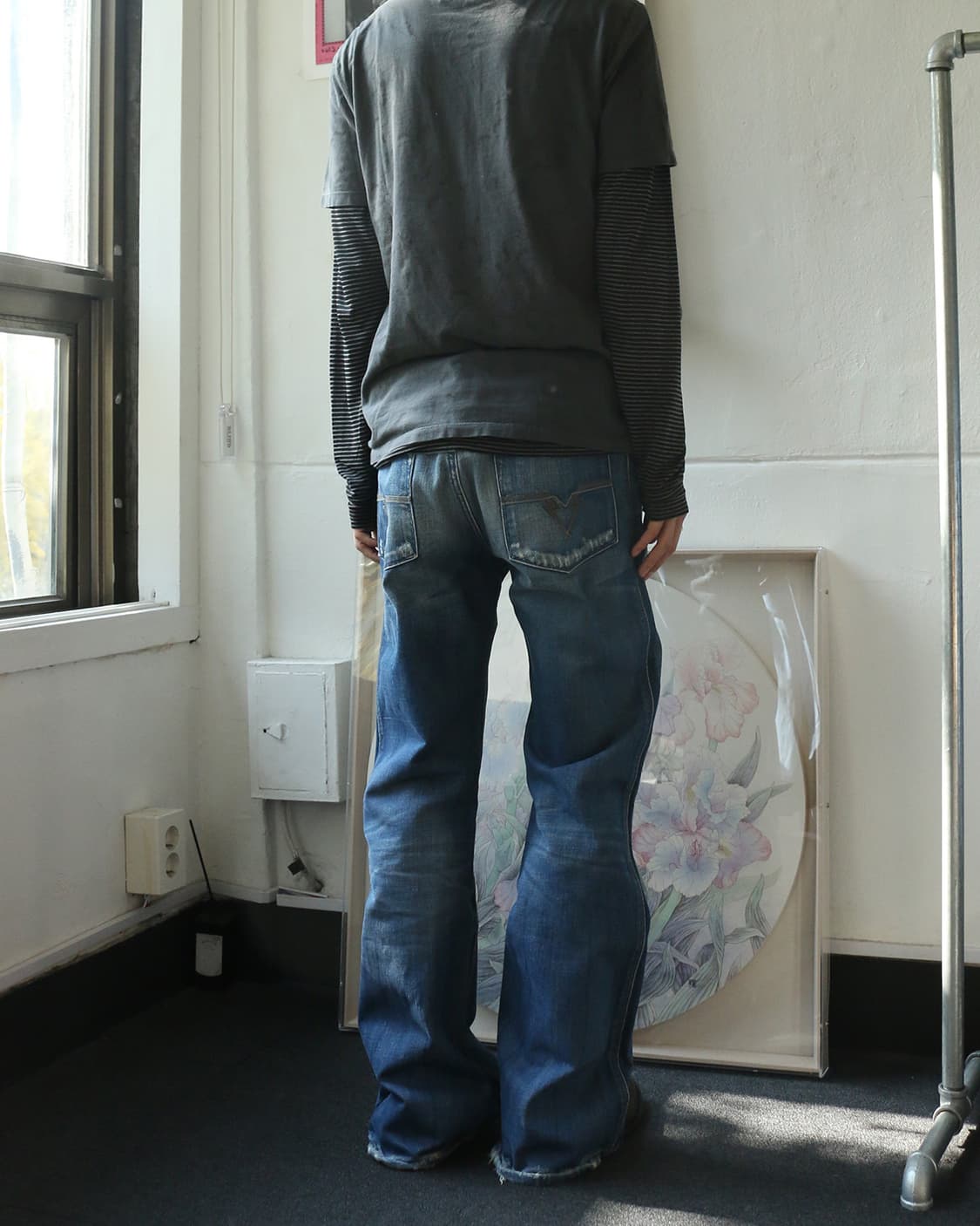 디젤 Zaf 부츠컷 데님 팬츠  상품이미지2