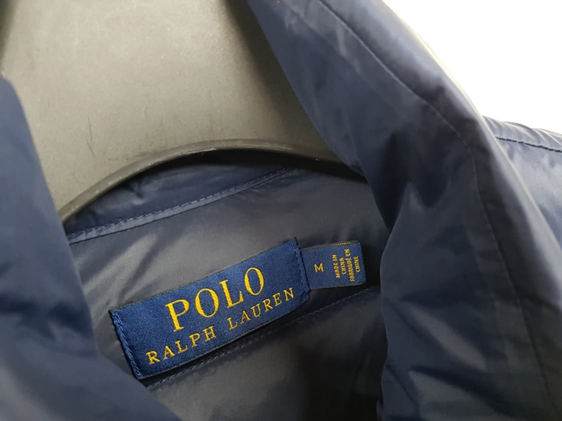 폴로 경량 패딩 조끼 남성95 (M 오리털) 상품이미지2