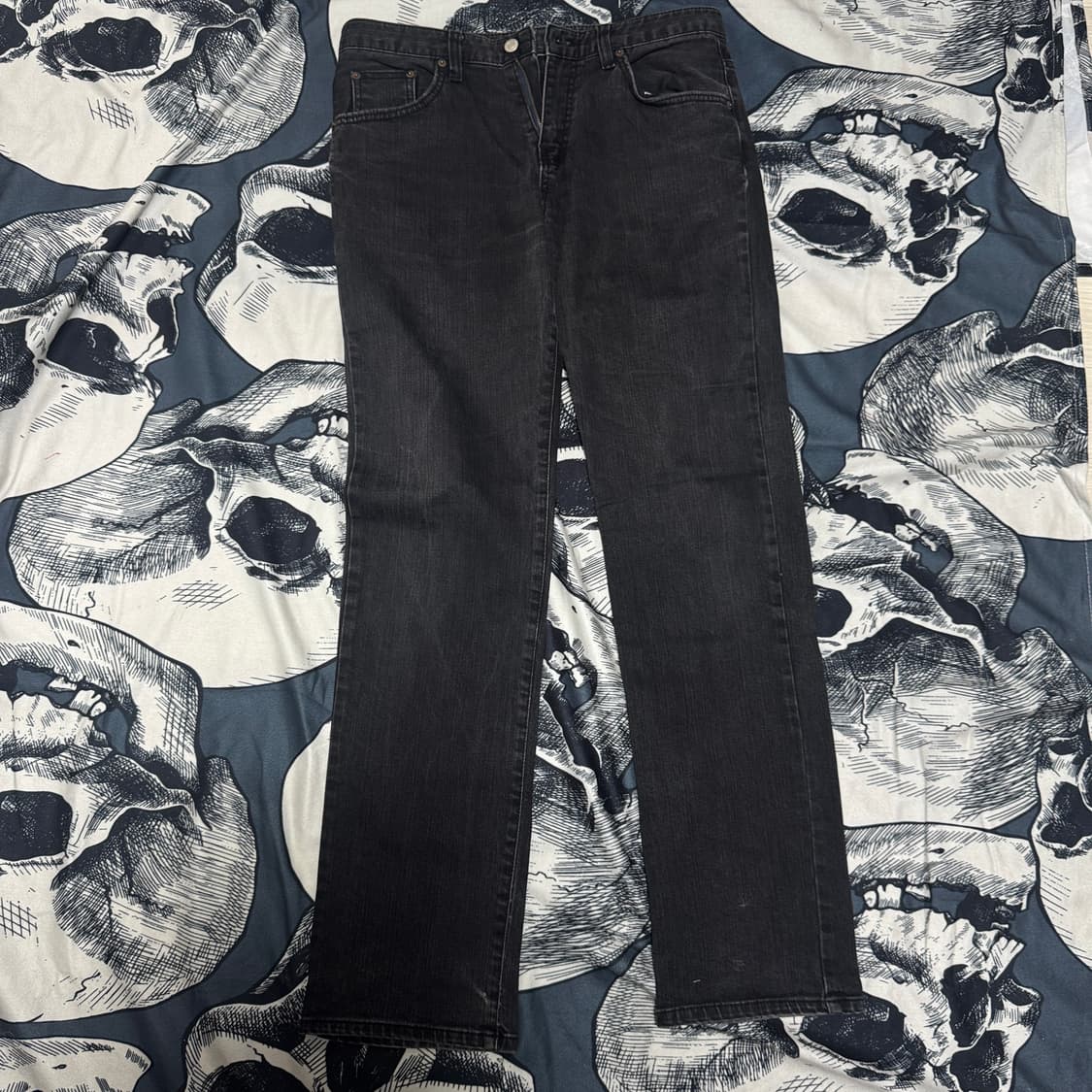 00s 리바이스 멕시코 생산 블랙 스트레이트 W  32 L34 상품이미지2