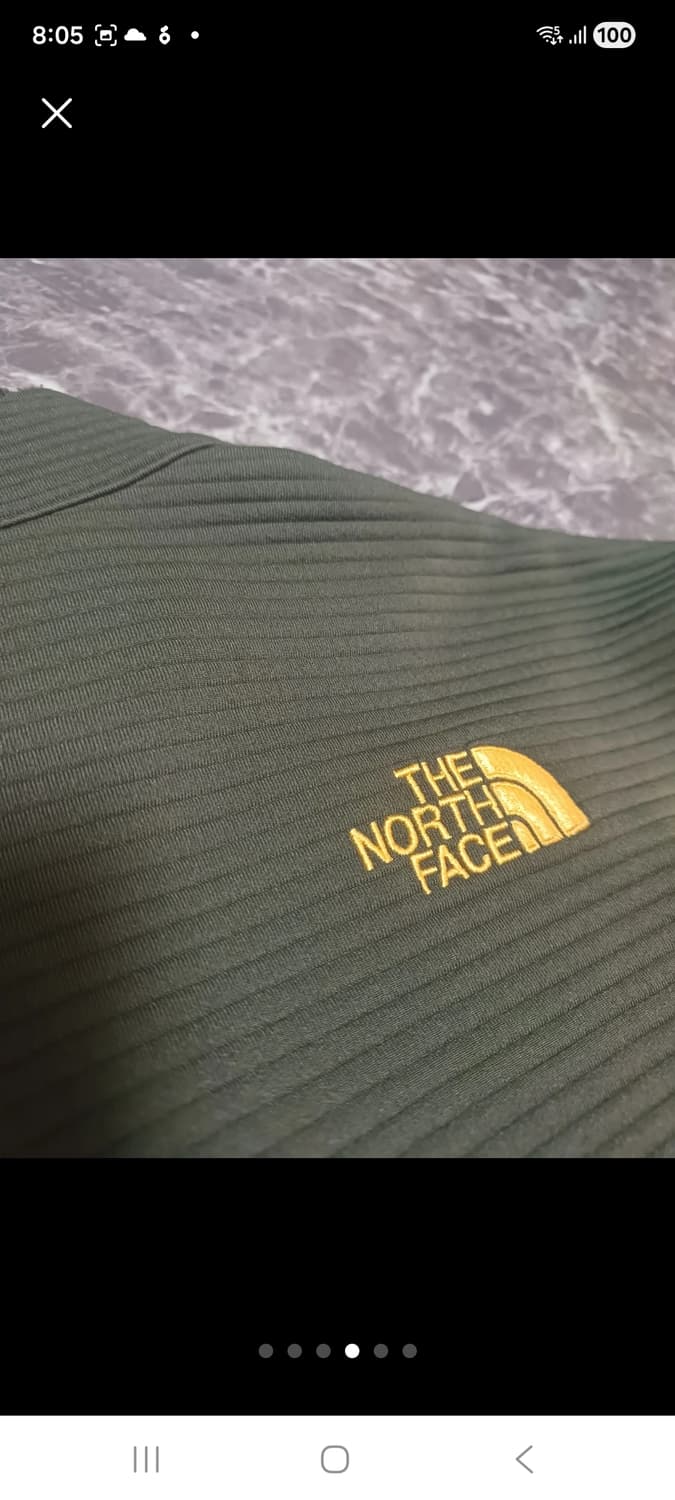 노스페이스 집업 상의 M 상품이미지5