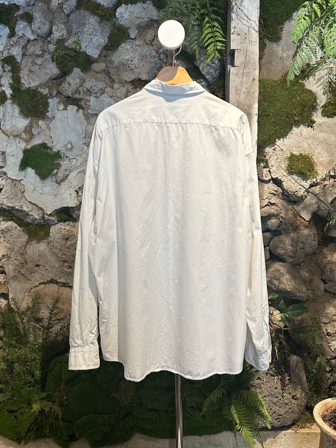 Poter Classic Roll Up Cotton Shirt 상품이미지5