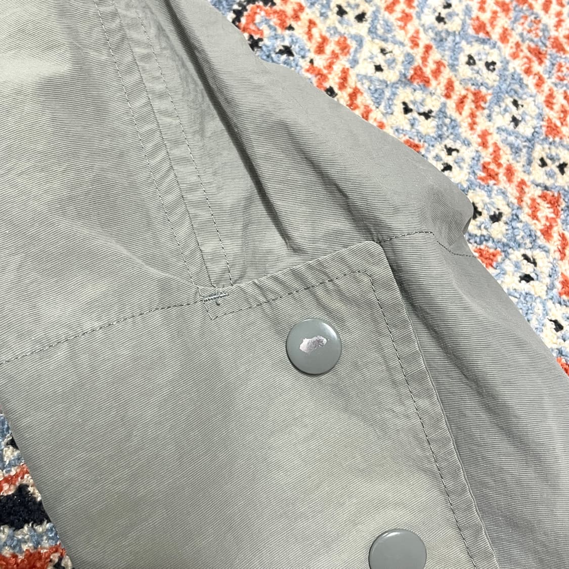 시스템 카키 오버핏 야상 자켓 여성FREE 상품이미지4