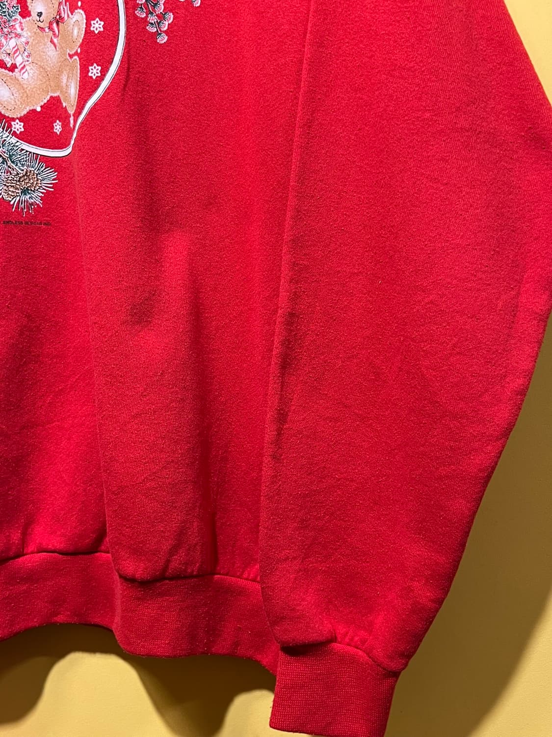 90s [XL] USA 크리스마스 홀리데이 빈티지 스웻셔츠 상품이미지6