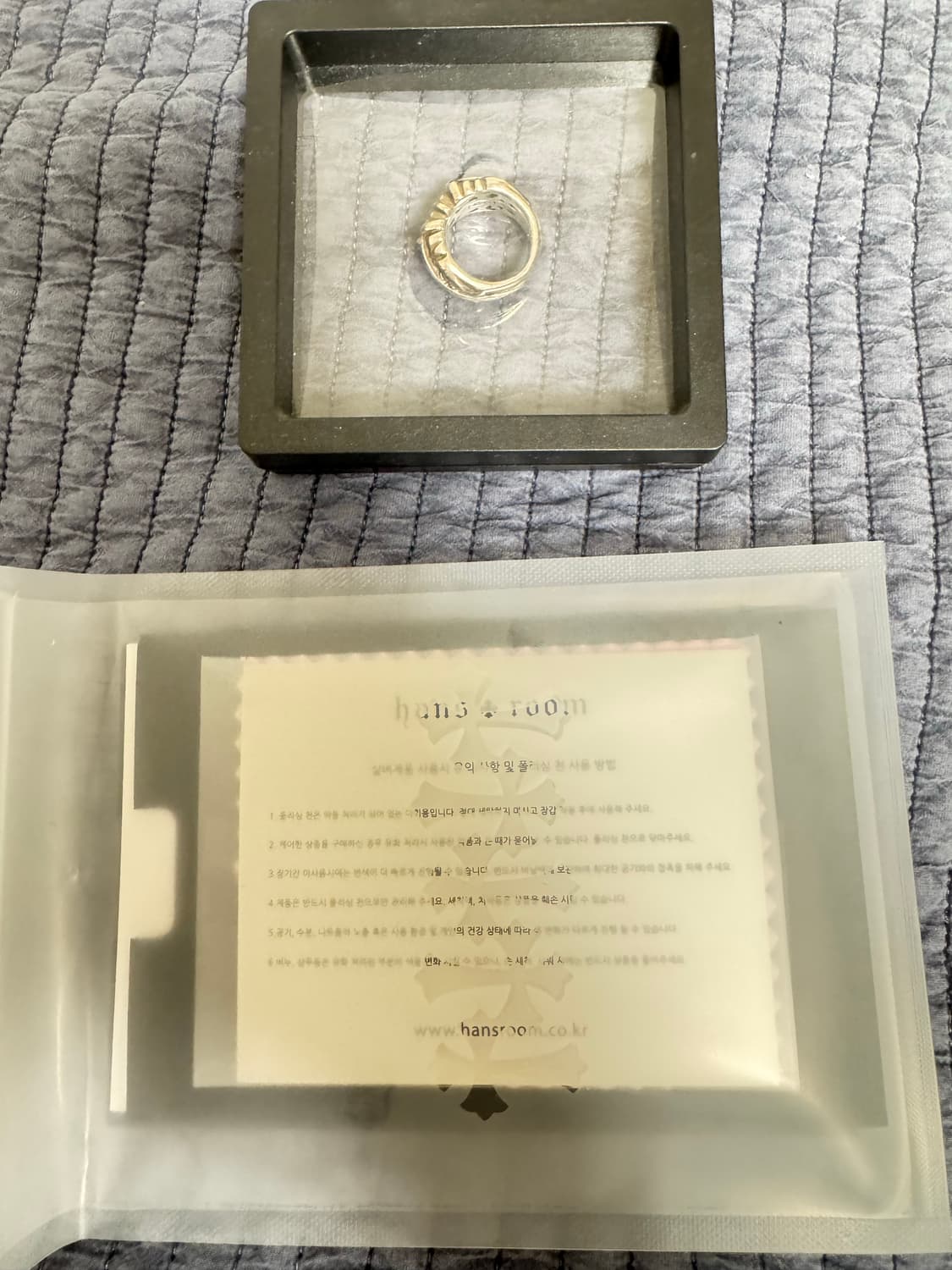 크롬하츠 K&T링 US5~6 새끼손가락용(국내10호) 상품이미지5