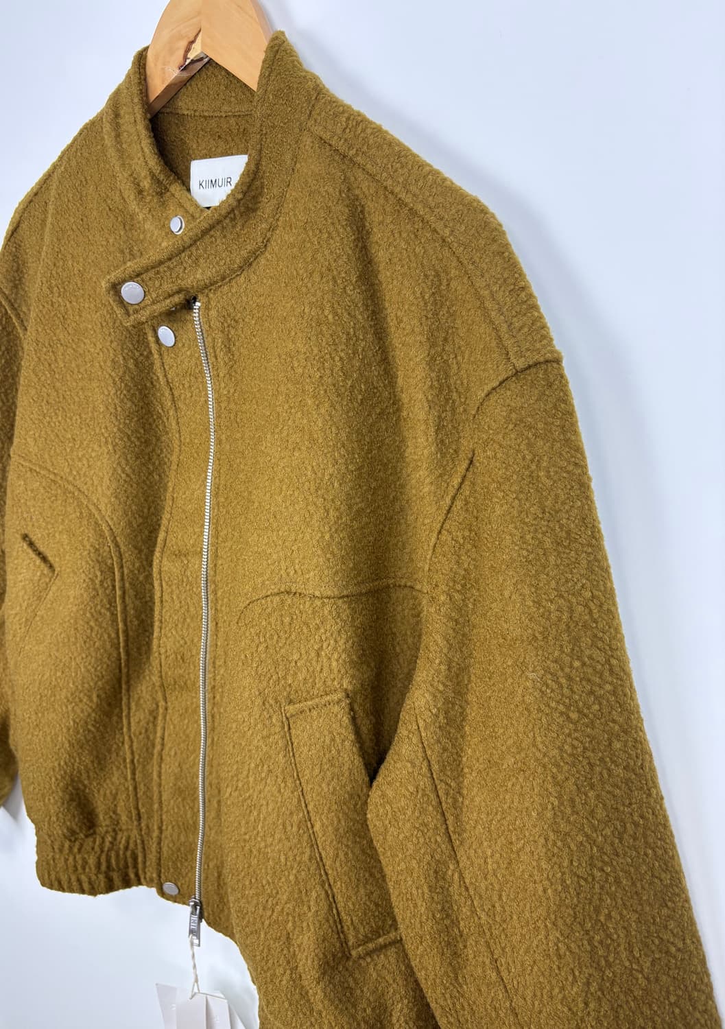 키뮤어 울 2-WAY 바이커 자켓 (새상품) 상품이미지2