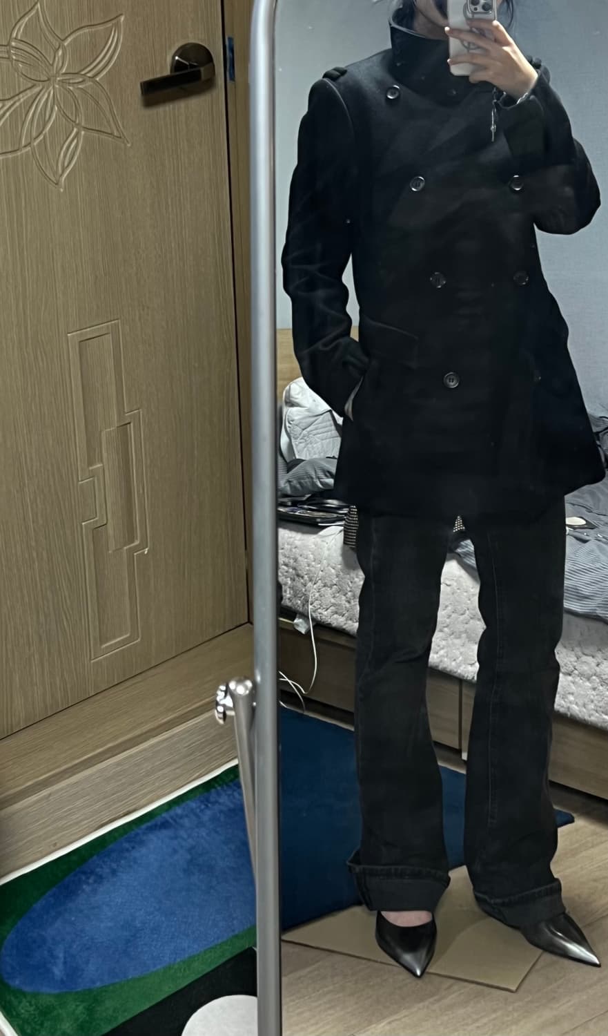 SOLID HOMME 솔리드 옴므 하이넥 코트 상품이미지7