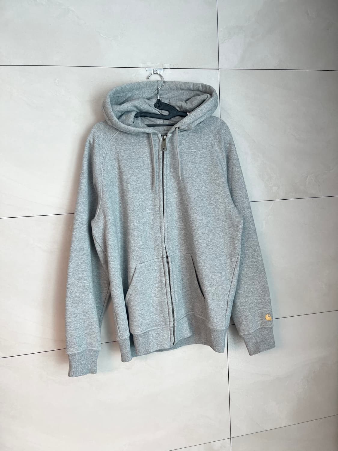 칼하트 그레이 후드집업 [M] 상품이미지2