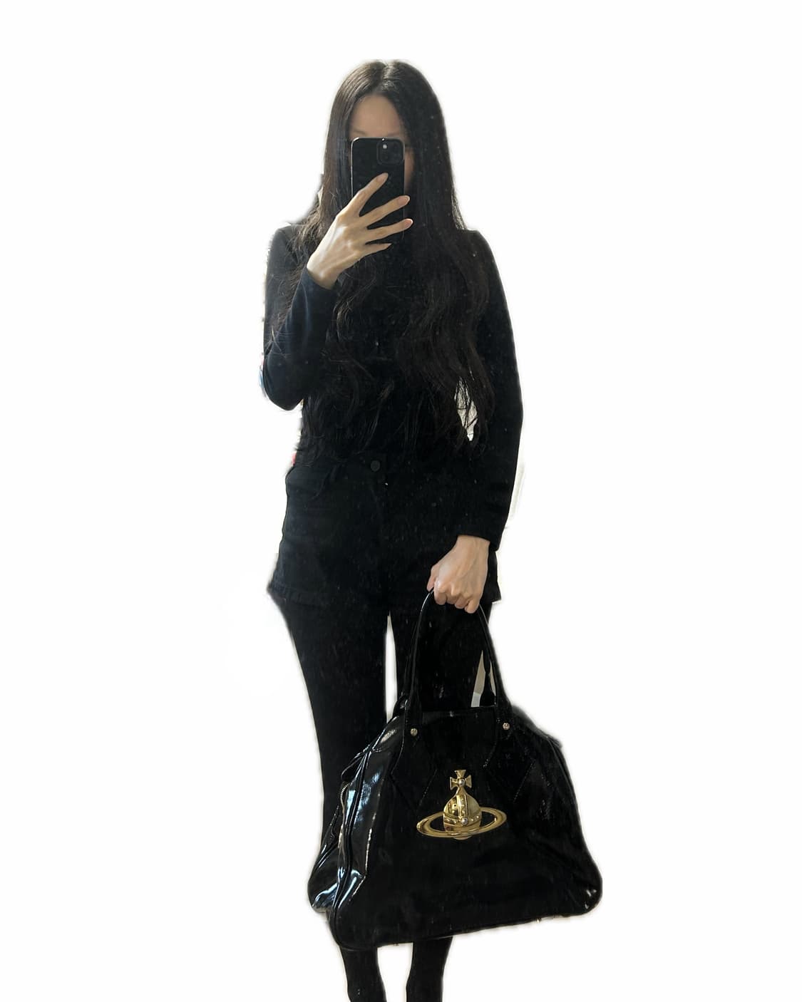 비비안웨스트우드 에나멜 종가방 숄더백 토트백 상품이미지9