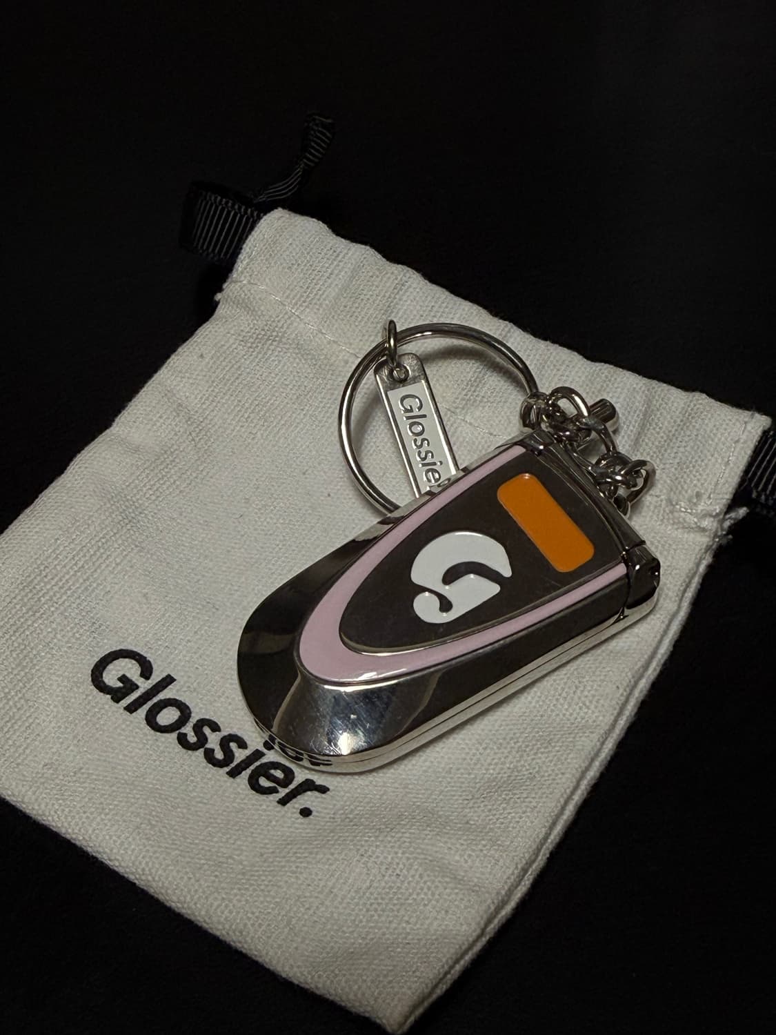 Glossier 글로시에 키링 핸드폰 y2k 상품이미지1