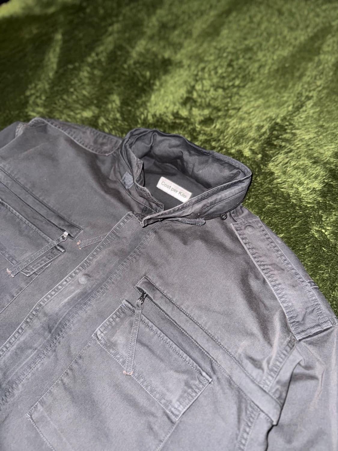 [XL] 코스트퍼킬로 빈티지 워싱 M65 필드 자켓 다크 그레이 상품이미지2