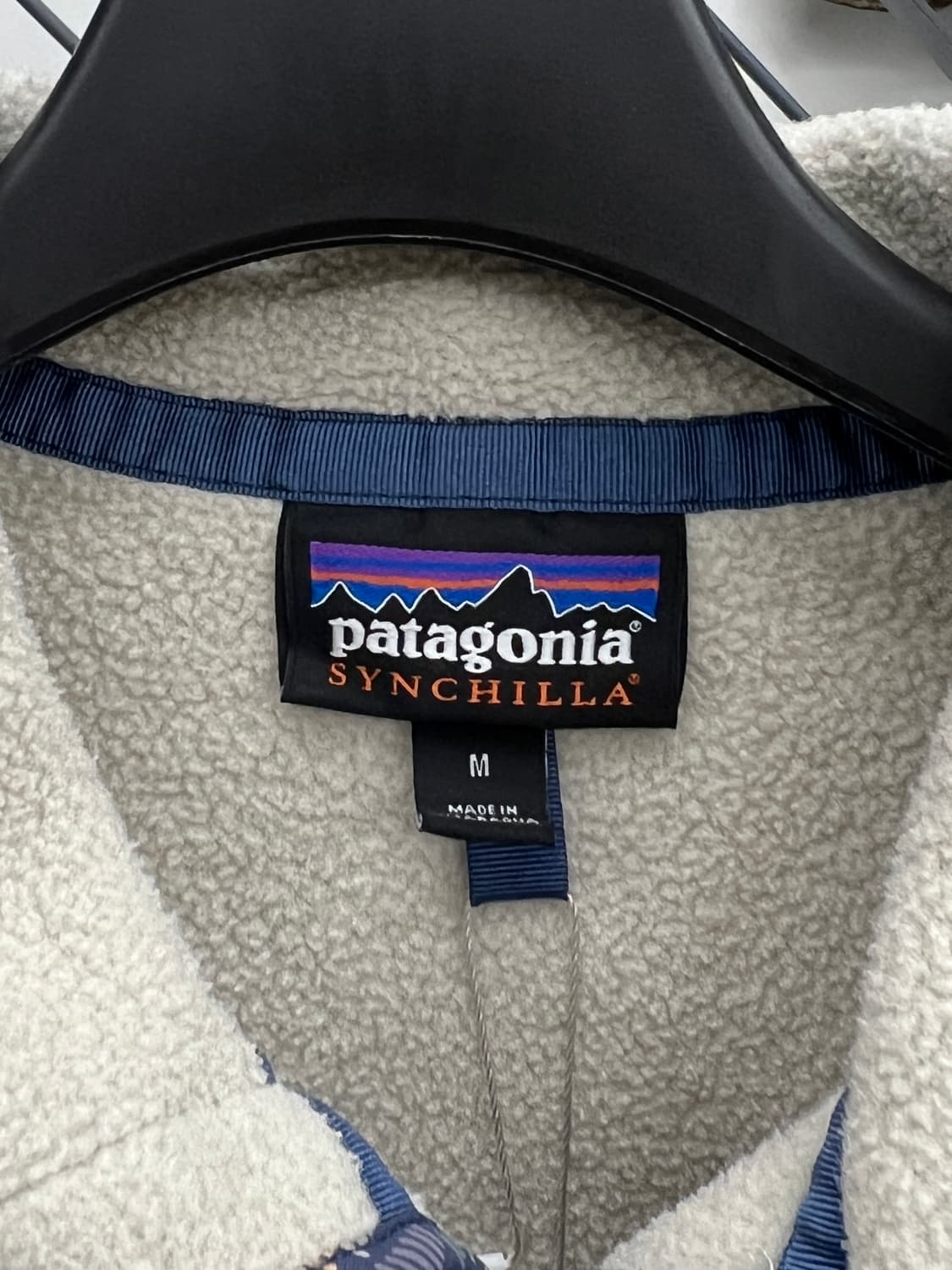 파타고니아 신칠라 오트밀 스냅 플리스 상품이미지5