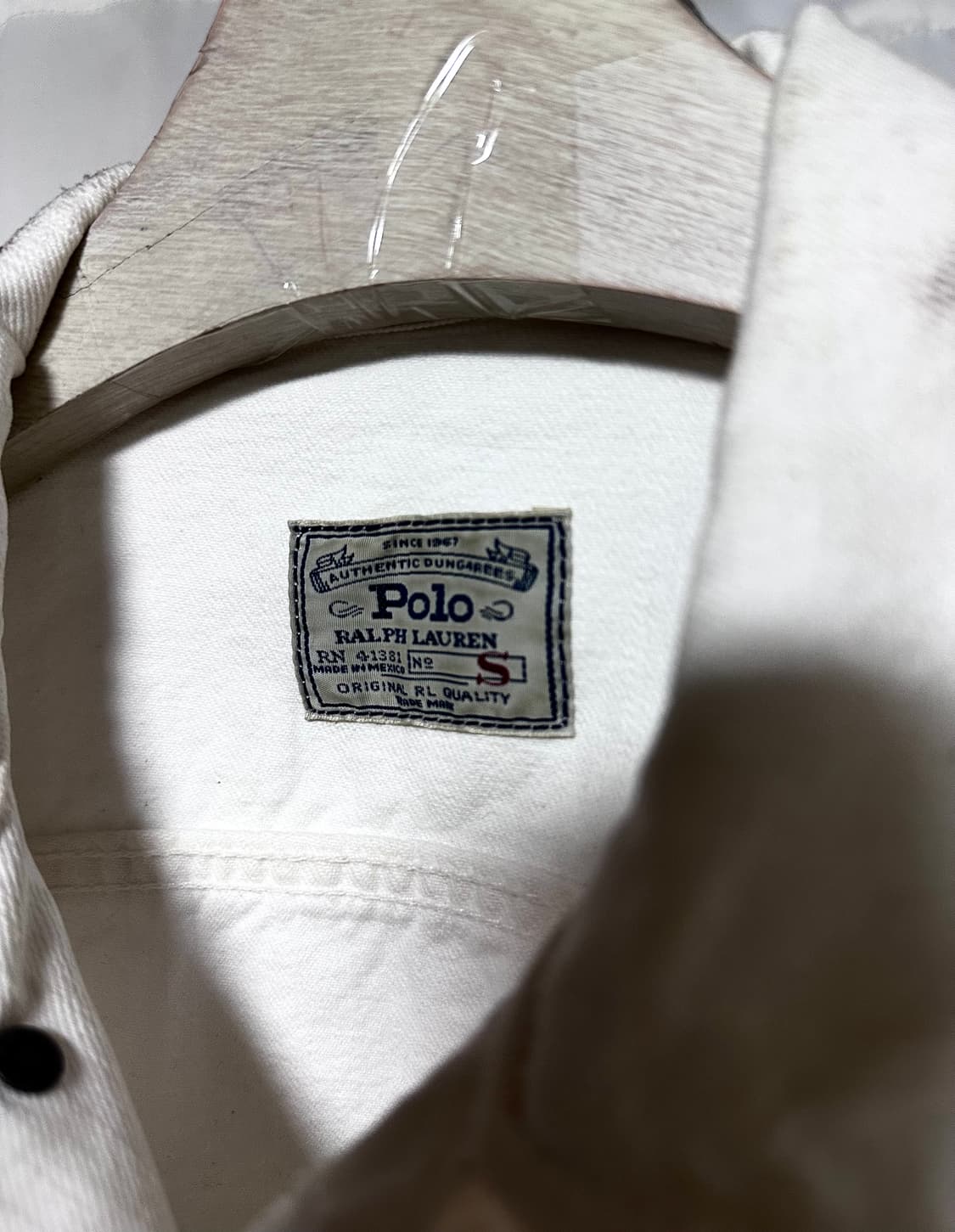 Polo Vintage Destroyed Patch 데님 트러커자켓 상품이미지5