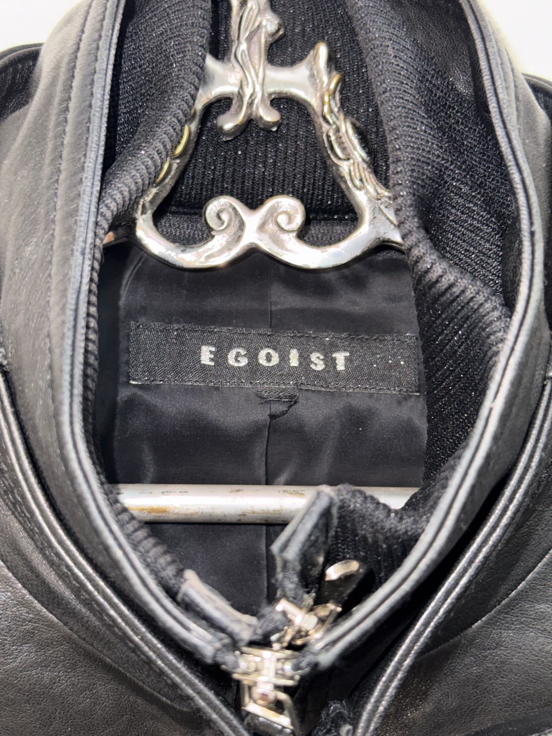 EGOIST black lamb&pig skin double jacket 상품이미지5