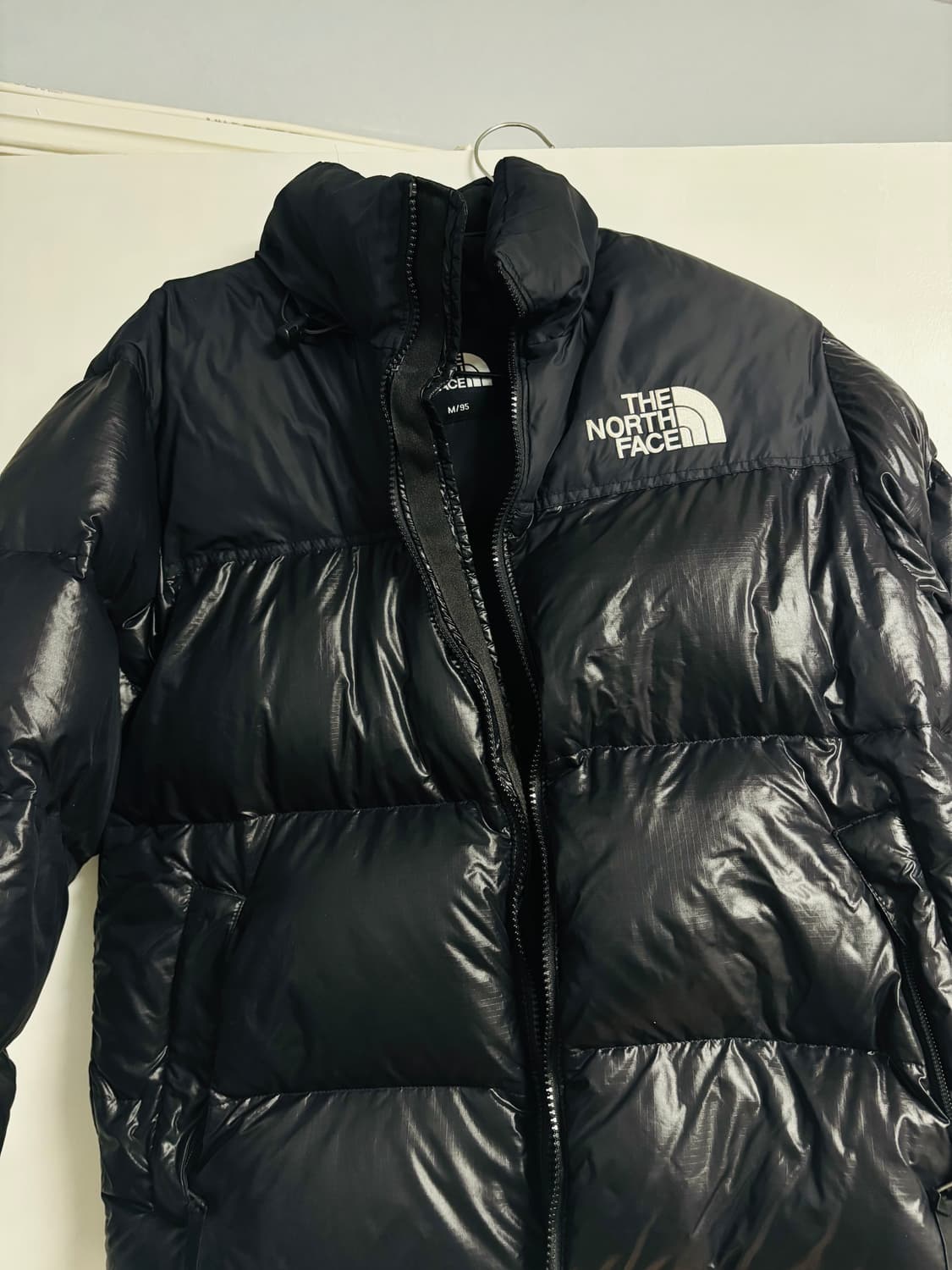 노스페이스 1996 눕시 블랙 유광 M 상품이미지2