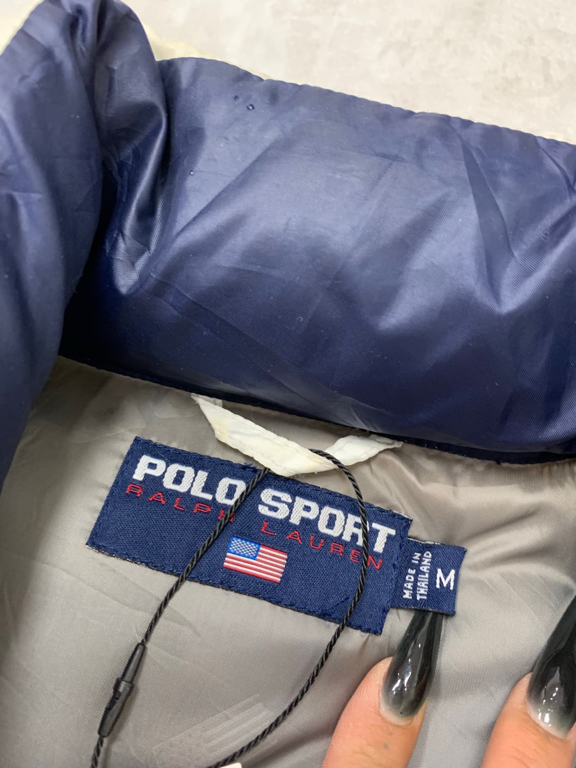 폴로스포츠 화이트 패딩 상품이미지6