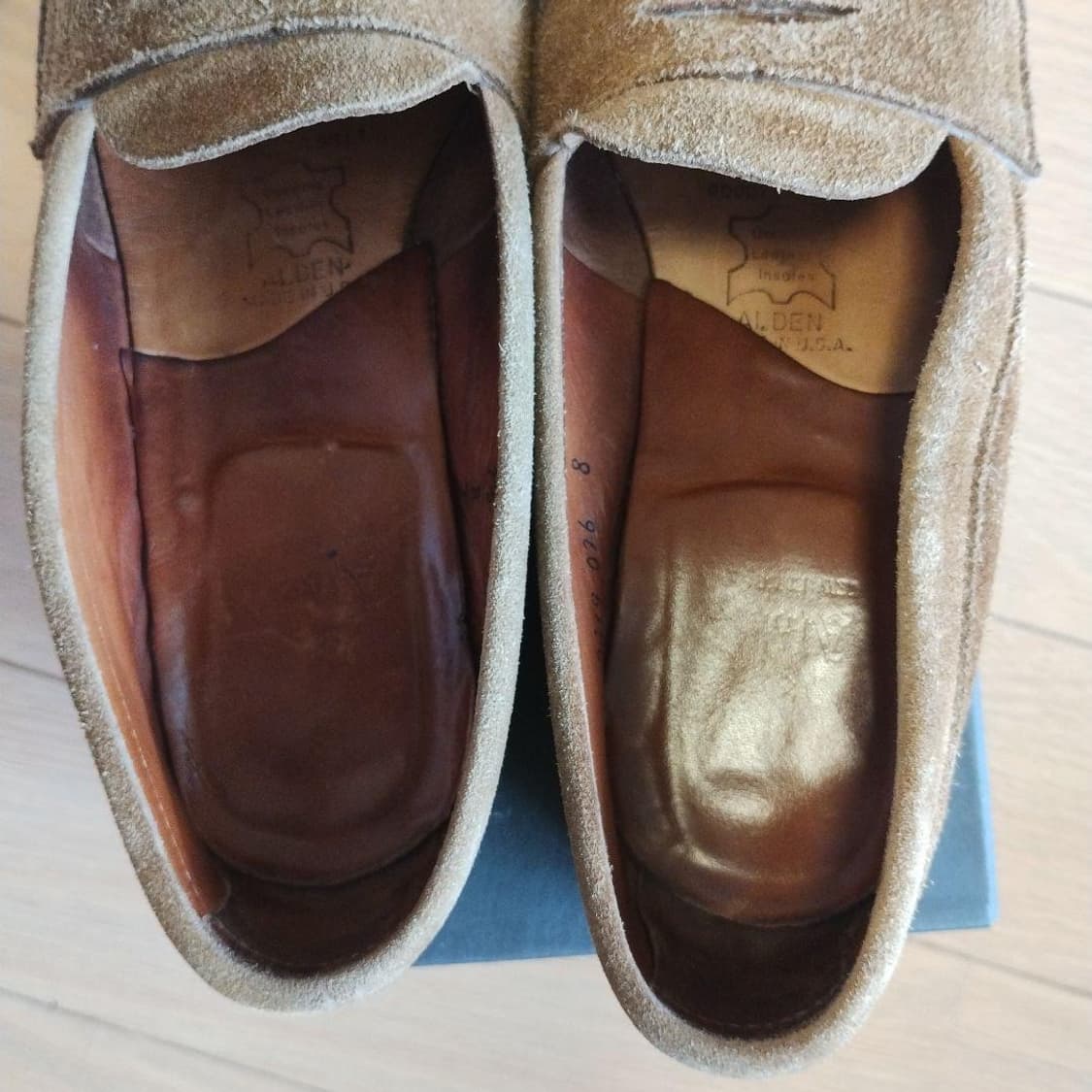 (7.5d) 알든 alden 스웨이드 로퍼 상품이미지3