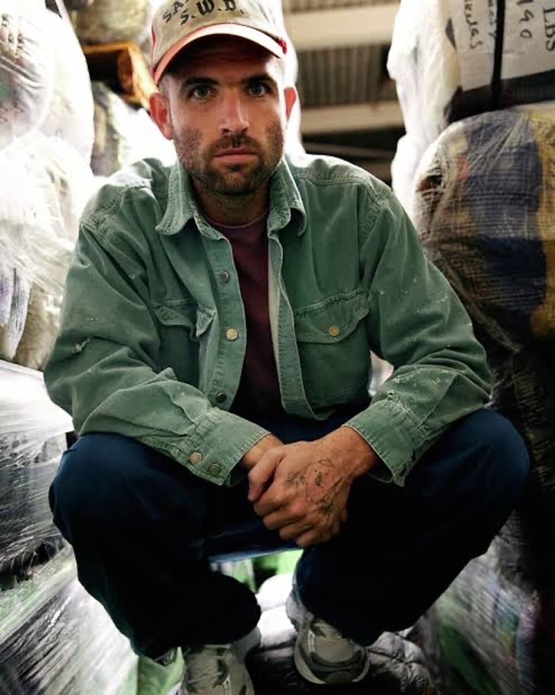 90s 올드 빈티지 갭 플란넬 체크 셔츠 M (103-105) 상품이미지6