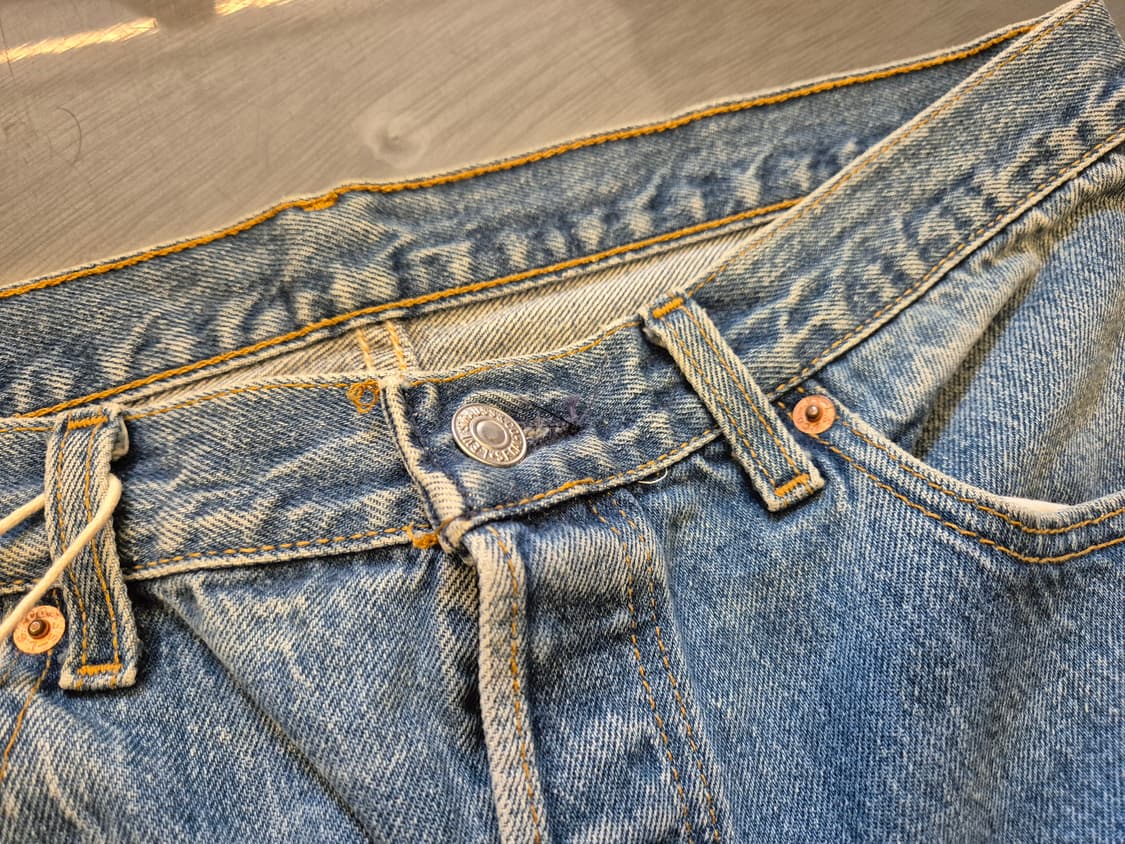 90s 리바이스501xx 데님 팬츠 made in usa 상품이미지6