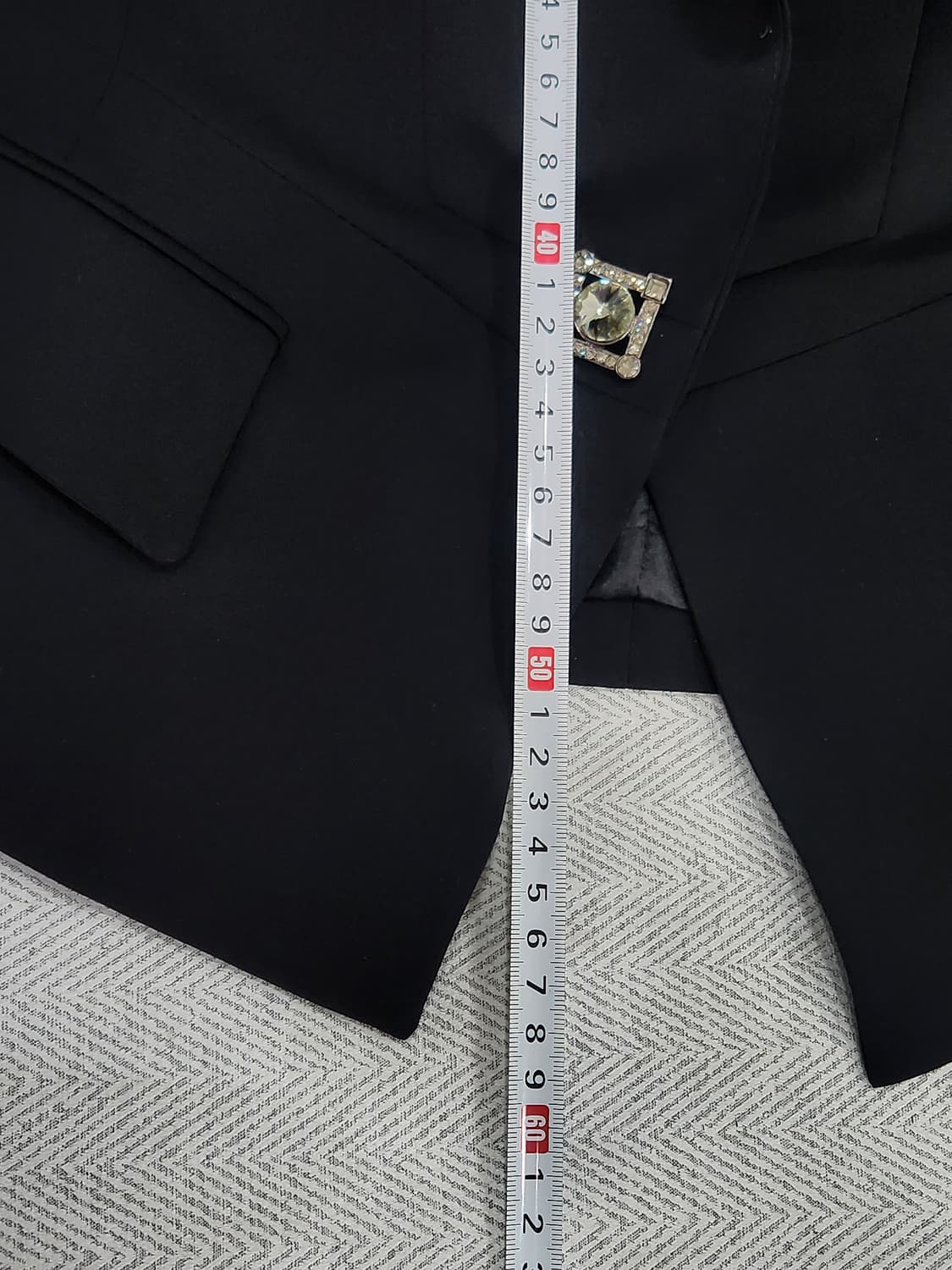 [85] 미샤 블랙 모100% 블레이저 자켓 여성 85사이즈 상품이미지8