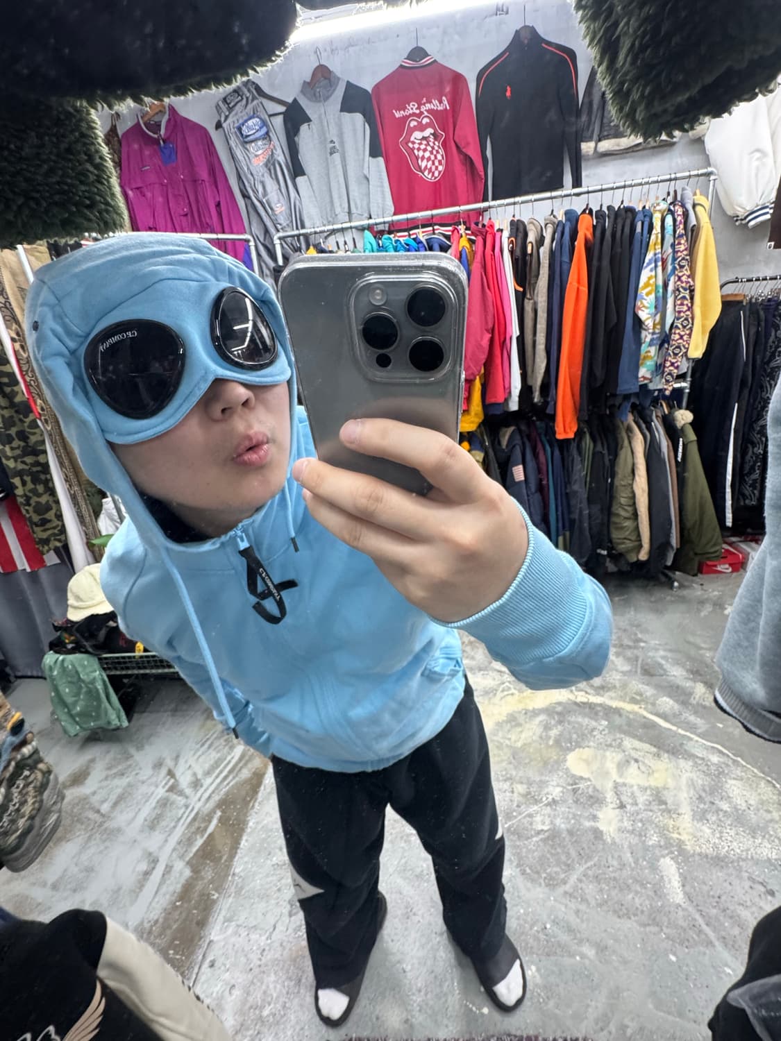 cp company xl size 고글 후디버전  상품이미지1