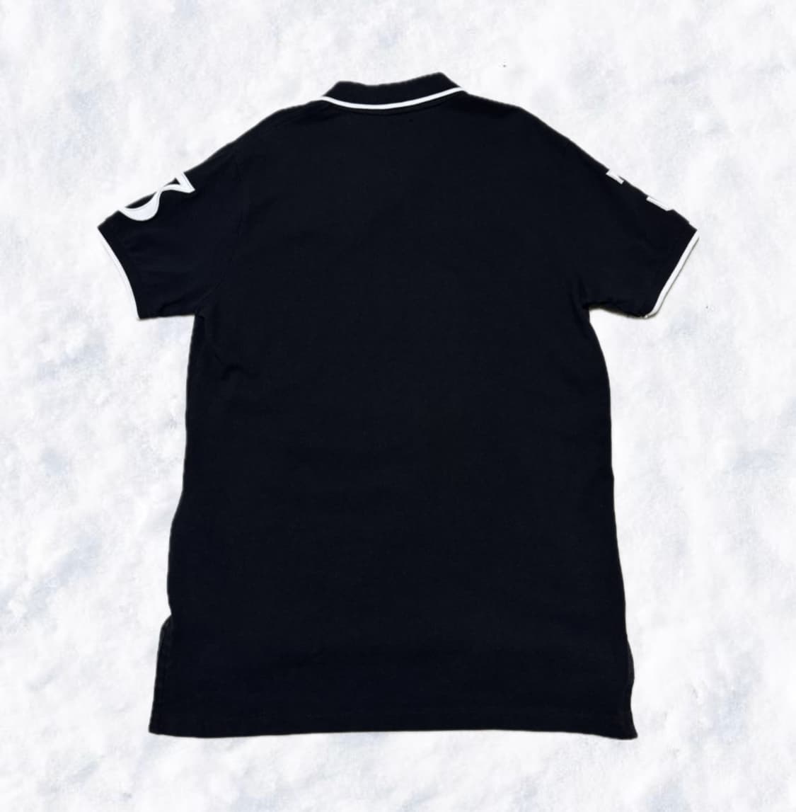 폴로 랄프로렌 빅포니 검골 Black Watch 럭비 카라 반팔 상품이미지2