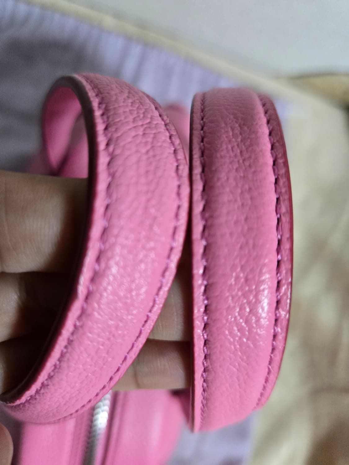 분크 토크 러브 스몰 핑크 가방 상품이미지8