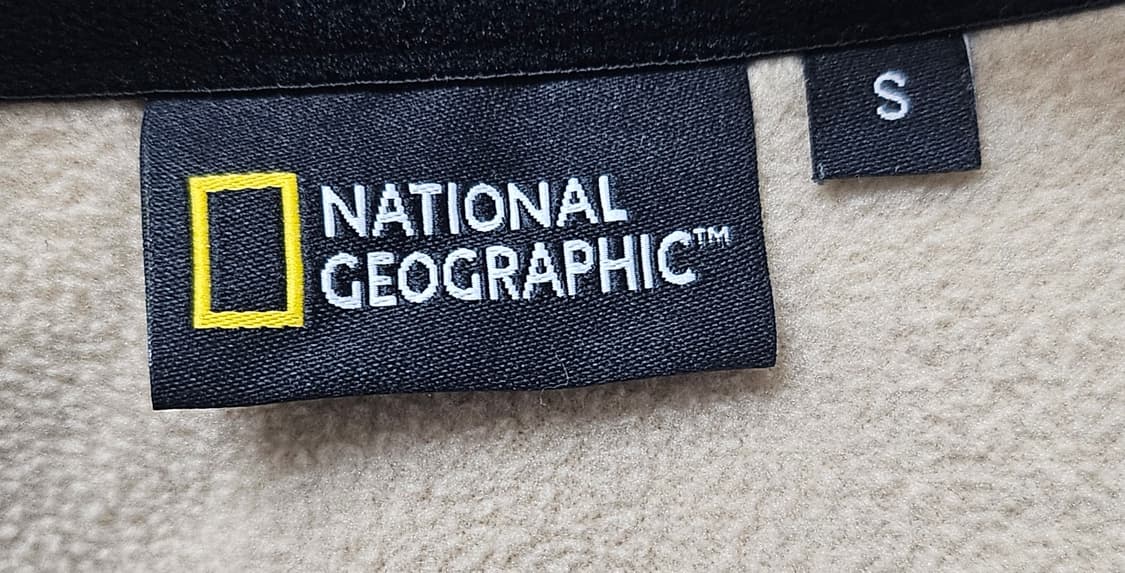 (90~95)S ☆초대장급☆ 내셔널지오그래픽 [베이지]쉐르파 후리스점퍼 상품이미지2