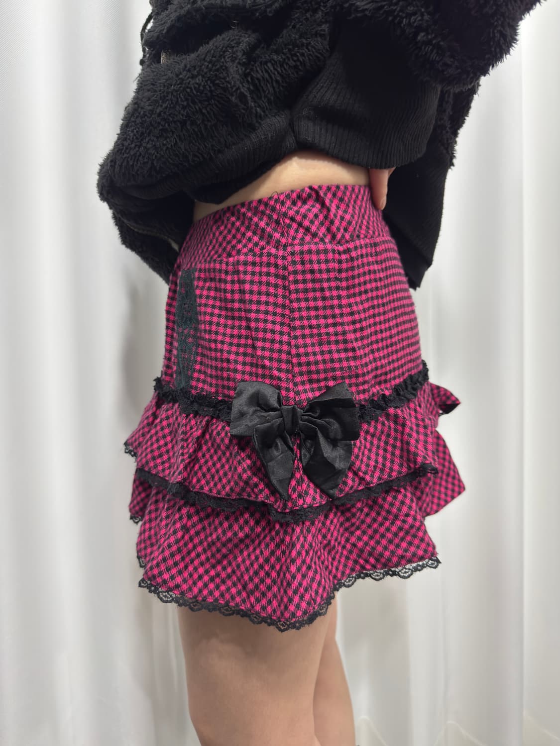 tralala check punk mini skirt 상품이미지3