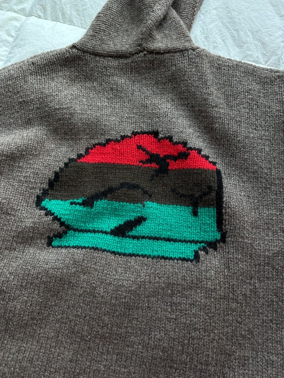 [L] 스투시 데님 티어스 스웨터 상품이미지4