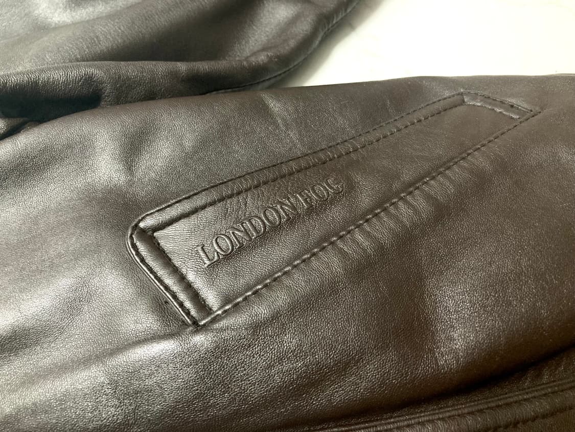 00s 런던포그 구스 내피 양가죽 봄버 자켓 105 상품이미지8