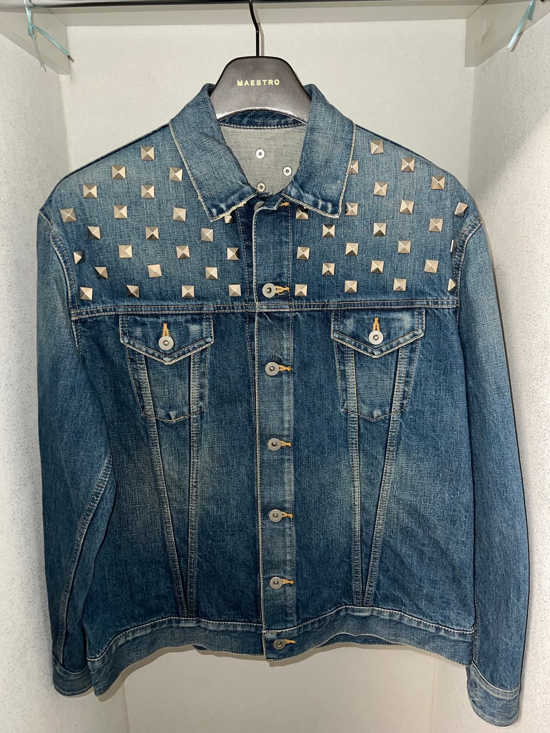 2016 준야 와타나베 오리지널 스터드 데님 자켓 상품이미지1