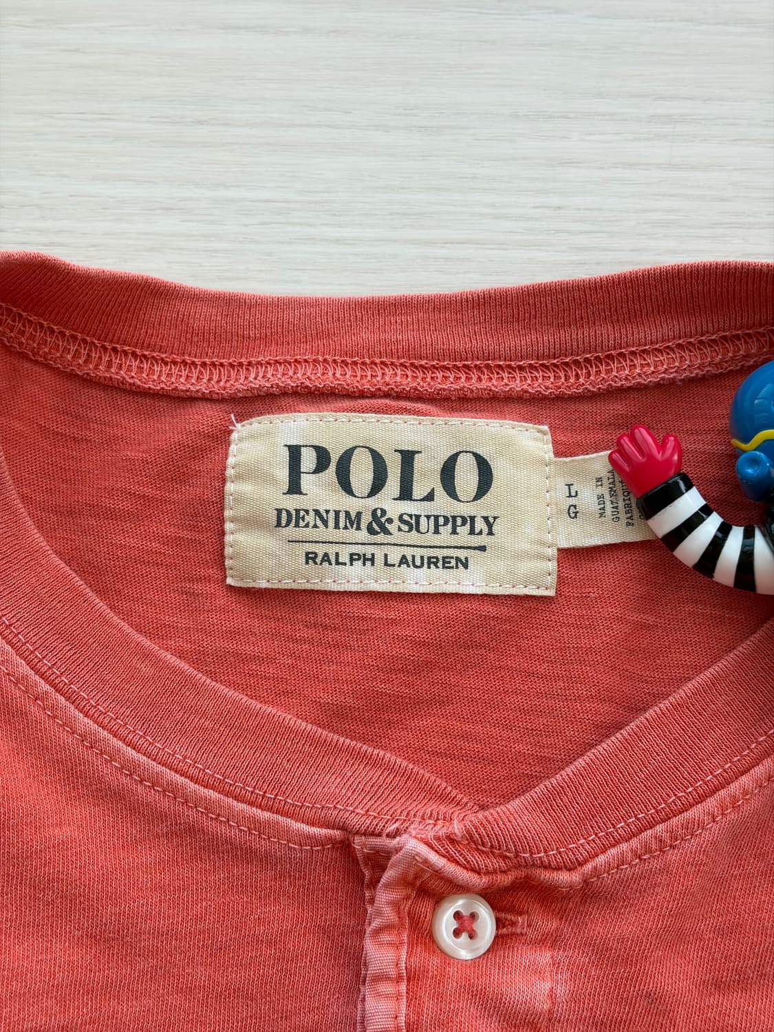 Polo 폴로 랄프로렌 데님앤서플라이 헨리넥 롱슬리브 L (103) 상품이미지5