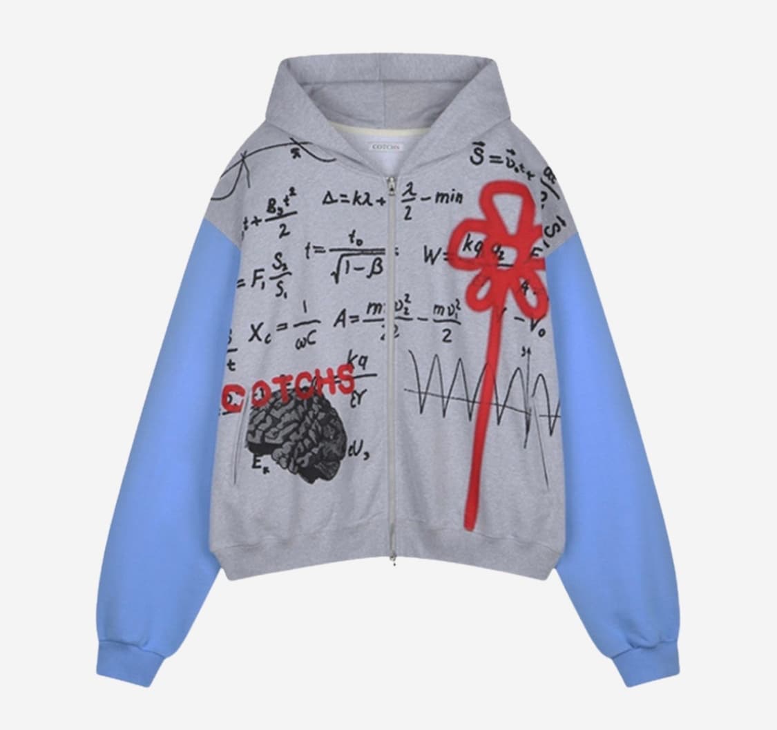 [Cotchs] Brain Hooded Zip Up 상품이미지1