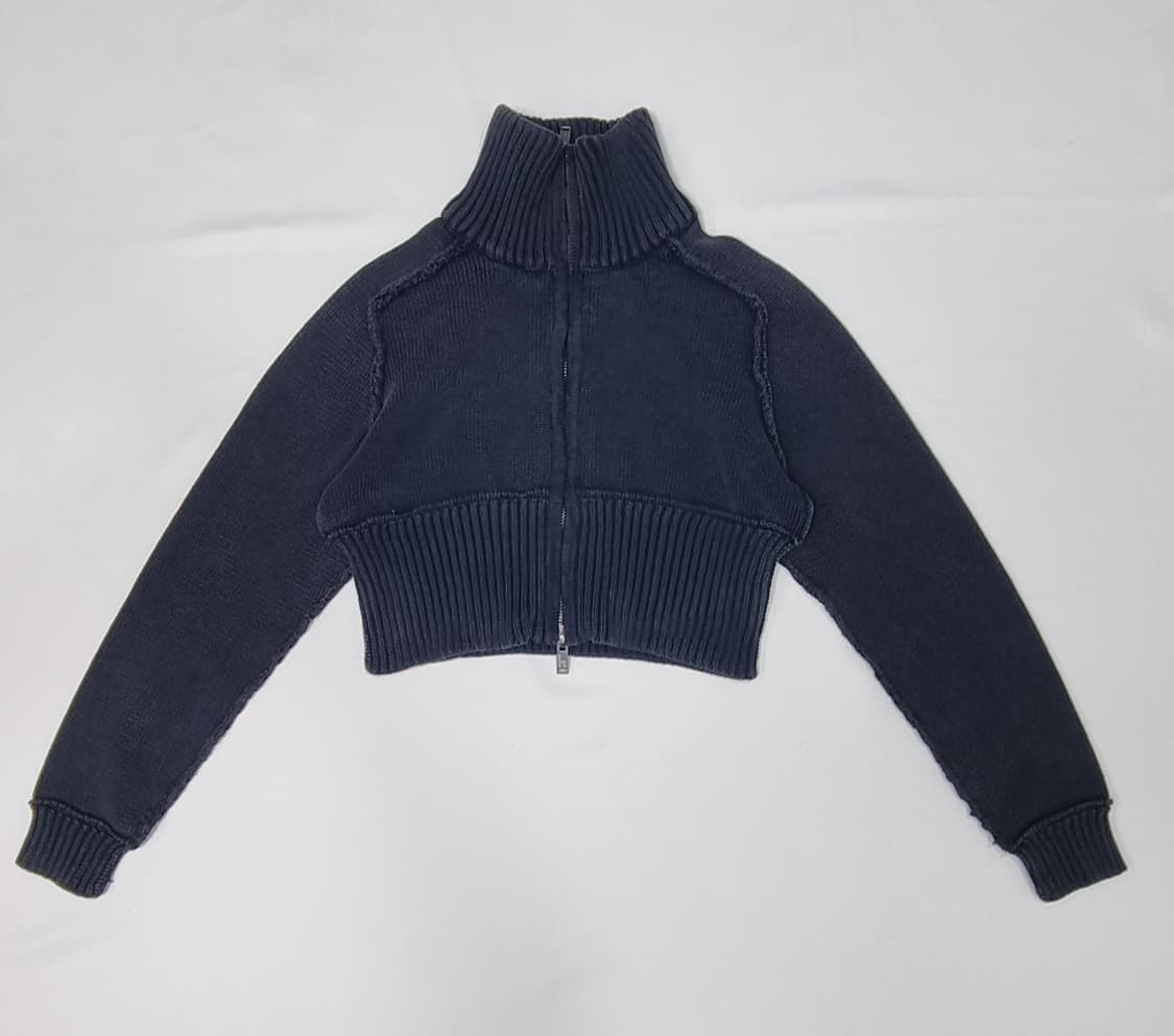 앤써이즈예스 퍼지 워싱 니트집업 Free _ 여성 상품이미지2