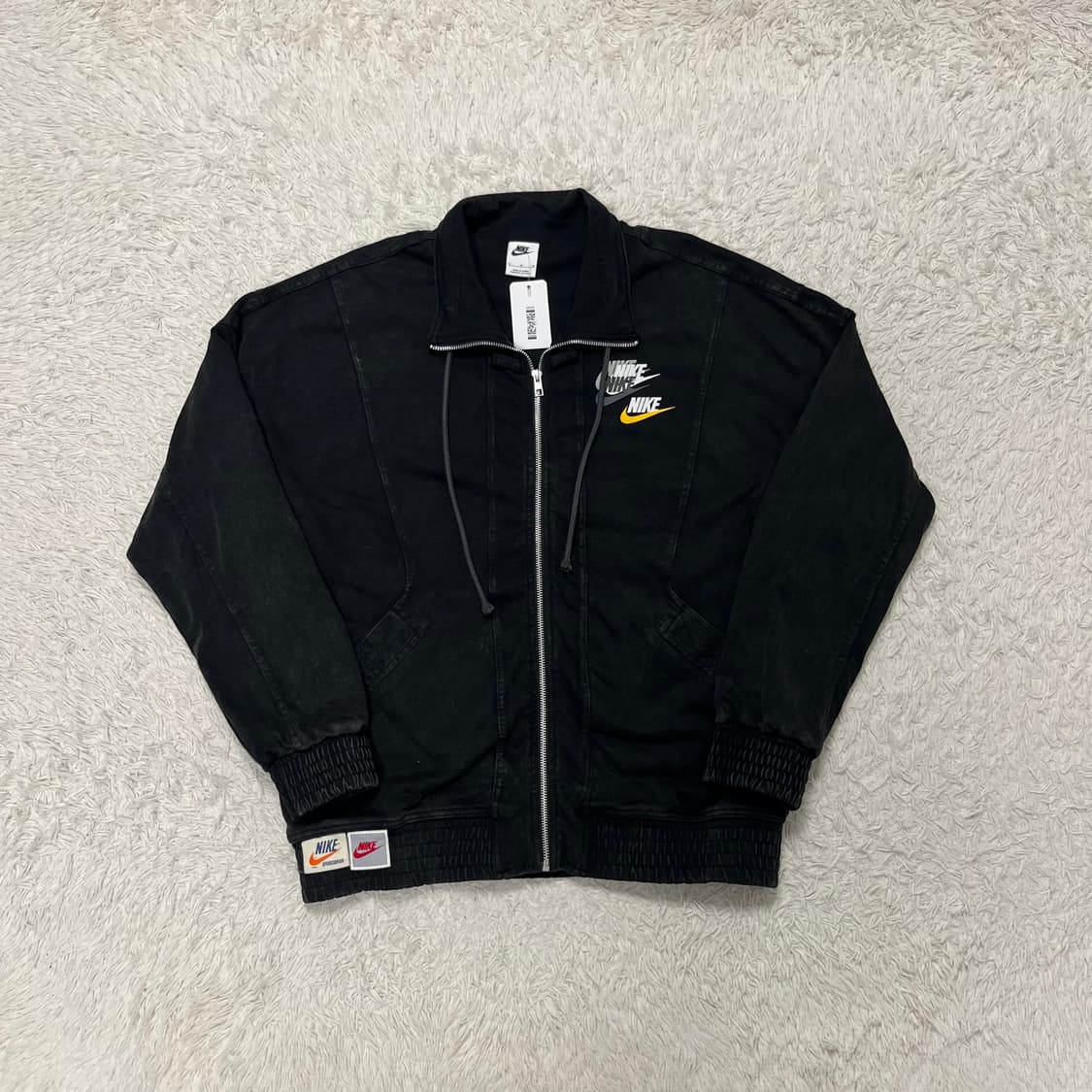 나이키 멀티로고 데님 풀집업 자켓 상품이미지1