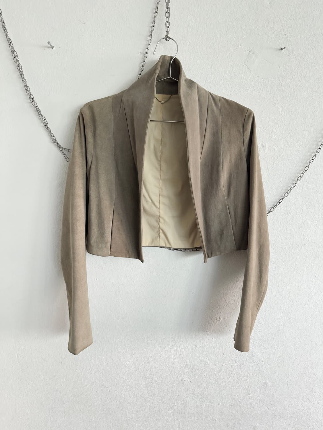 더 로우 초기 아카이브 크롭컷 스웨이드 자켓 상품이미지2