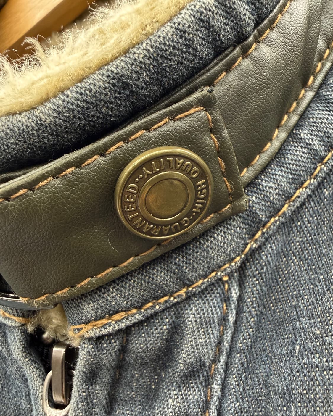 K-I 00s 쉐르파 라이닝 데님 트러커 자켓 상품이미지5