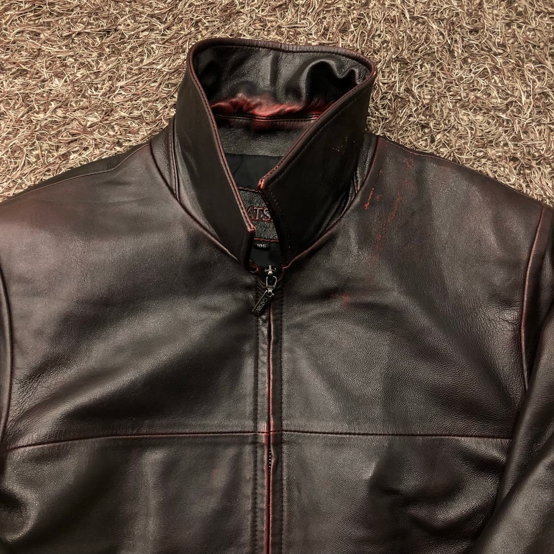 GATSBY 빈티지 레더 가죽 자켓 상품이미지4